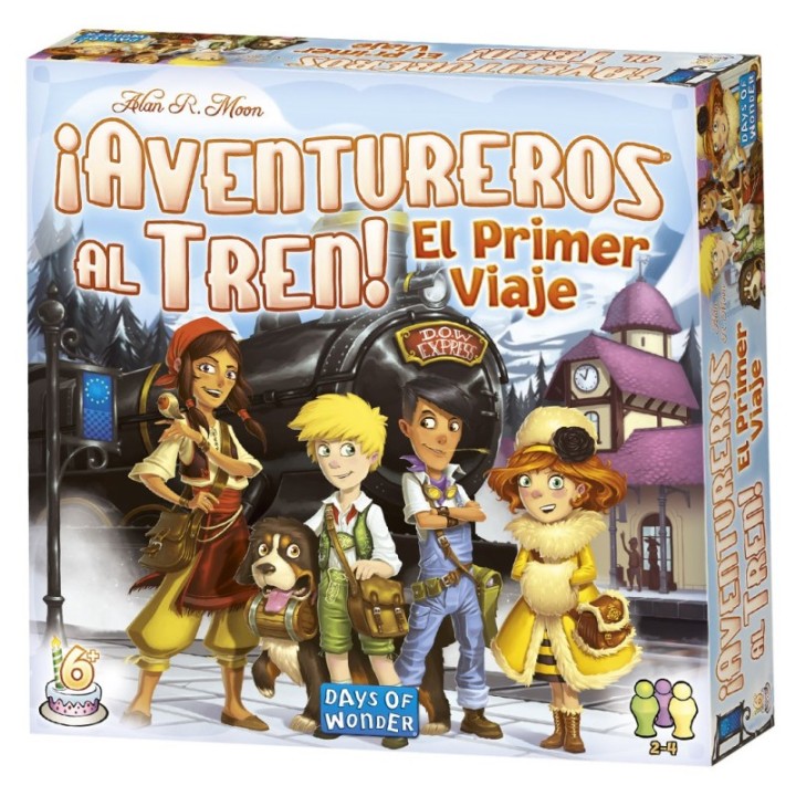 juegos juego de mesa aventureros al tren el primer viaje pegi 6