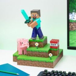 Lampara Diorama Minecraft...