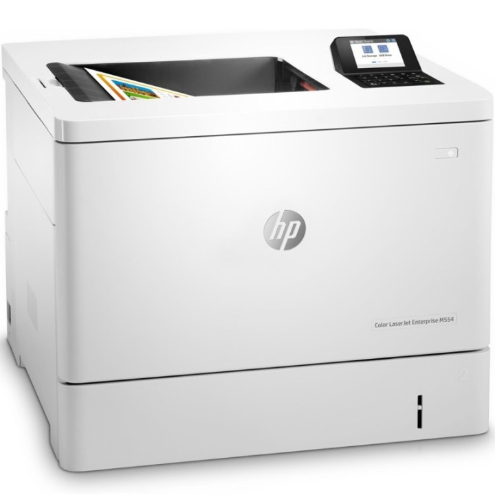 hp impresora hp laser color laserjet enterprise m554dn a4    35ppm    1gb    usb    red    duplex im