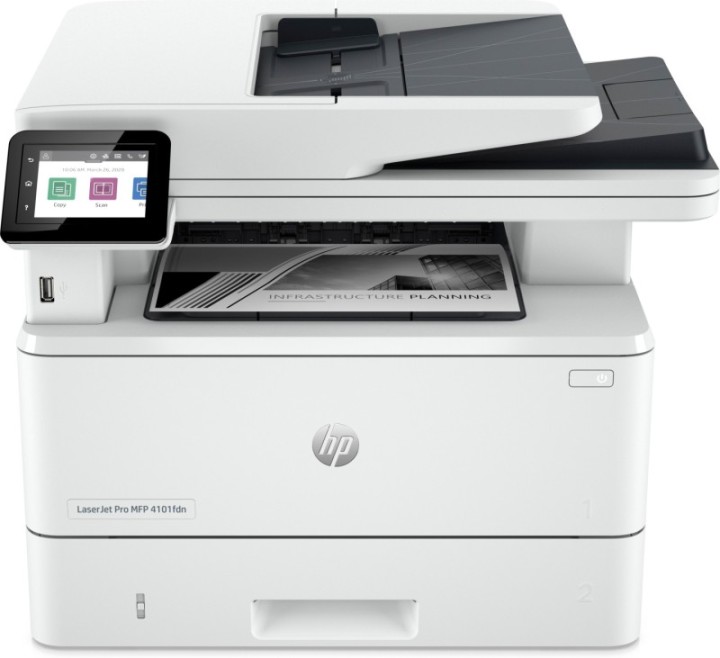 hp multifuncion laser hp laserjet pro 4102fdwe monocromo wifi duplex