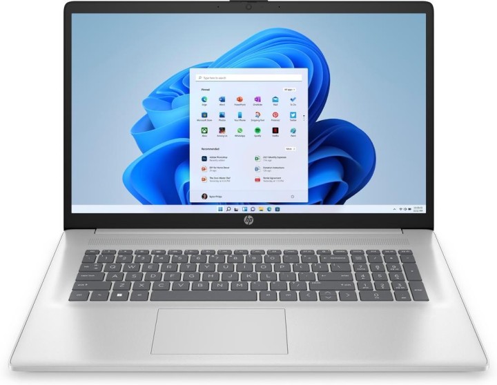 hp portatil hp 17   cn3001ns 17.3 pulgadas    i3   n305    8gb    ssd512gb    w11    plata natura