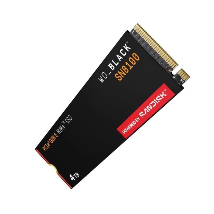 wd black sn8100 ssd 4tb pcie gen5x4 14900 mb s