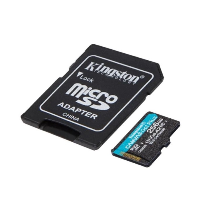 kingston microsd canvas go plus 4 256gb 200 mb s