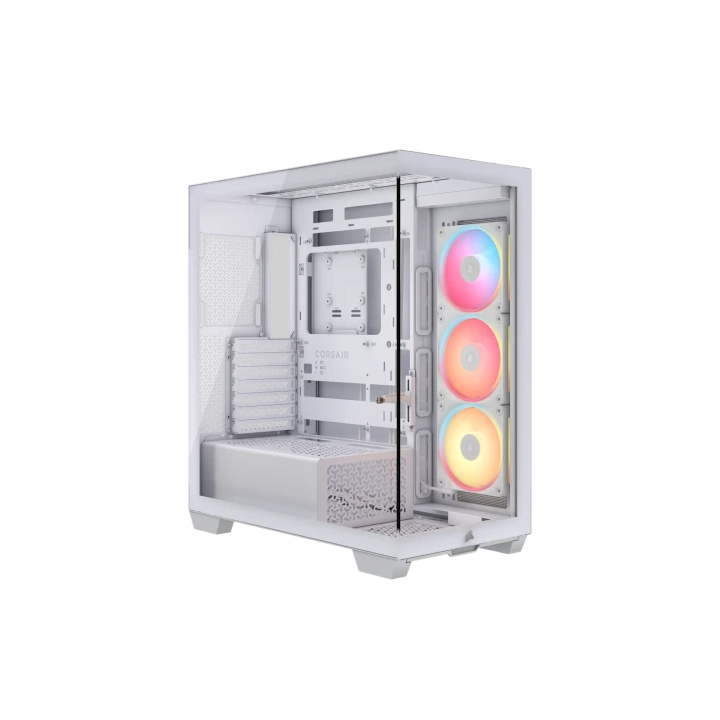 corsair corsair midi tower 3500x lxr link tg blanco