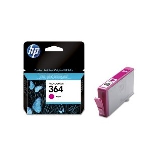 hp cartucho tinta hp 364 cb319ee magenta 3ml b8550    d5460    c6380    c5380
