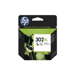 hp cartucho tinta hp f6u67ae color no 302xl deskjet 1010   2130   45020