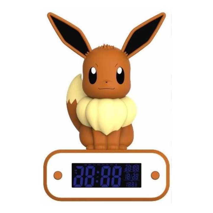 madcow entertainment lampara led reloj despertador teknofun madcow entertainment pokemon eevee 20 cm