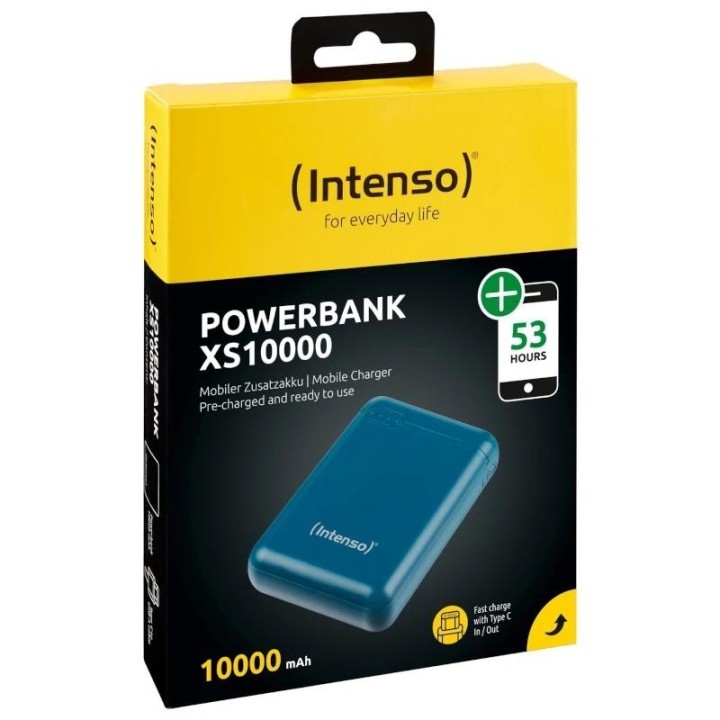 intenso powerbank xs10000 10000mah petroleo