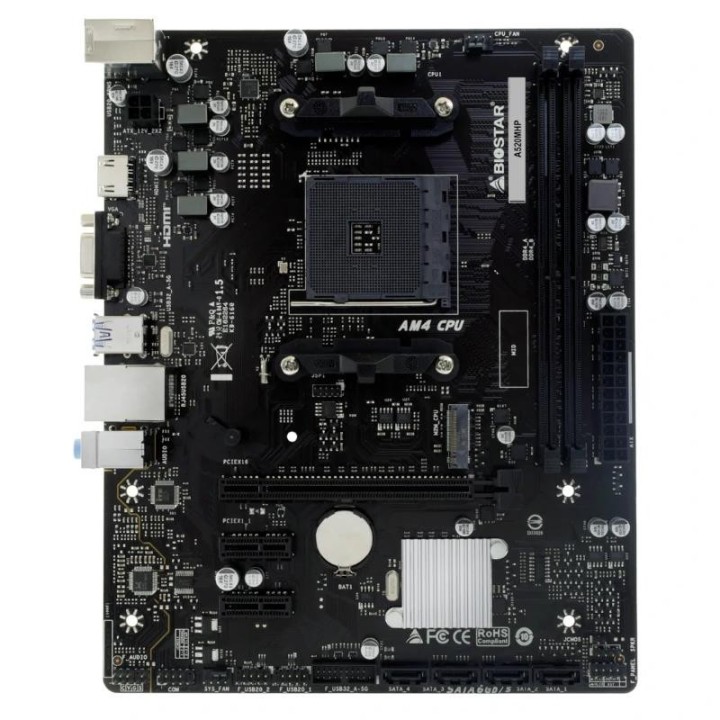 biostar placa base a520mhp matx am4