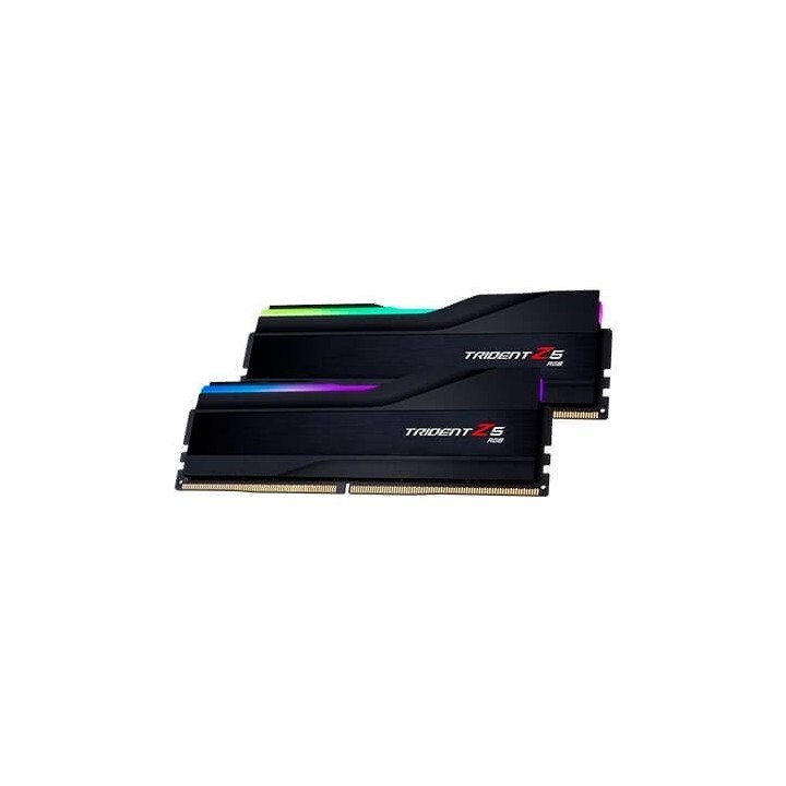 modulo memoria ram ddr5 32gb 2x16gb 7800mhz g.skill trident z5 rgb black cl 36 1.45v