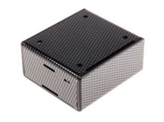 raspberry caja para raspberry oficial pi a+,  fibra carbono beis (9183-3486)