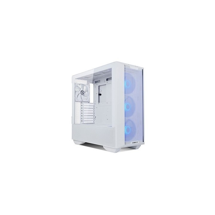 torre e atx lian li lancool 216 rgb white crist. temp vent argb  2x160mm fro 1x140mm tra