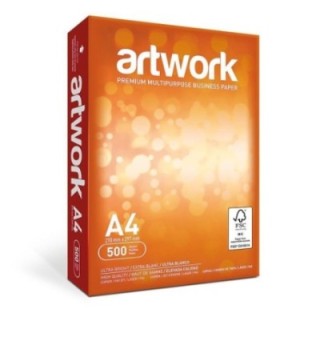 caja 5 paq. 500h a4 papel artwork orange
