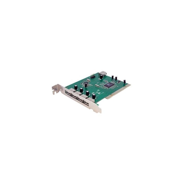 startechcom tarjeta pci startech usb 2.0 7 puertos 4x externos 3x internos
