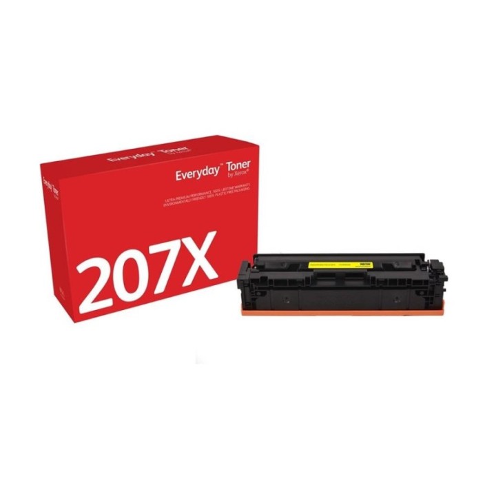 xerox toner xerox everyday compatible con hp207x  w2212x  amarillo