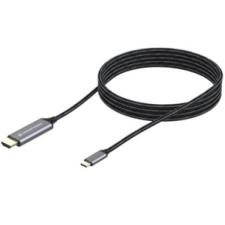 conceptronic adaptador usb tipo c a hdmi 4k conceptronic 2m    macho   macho