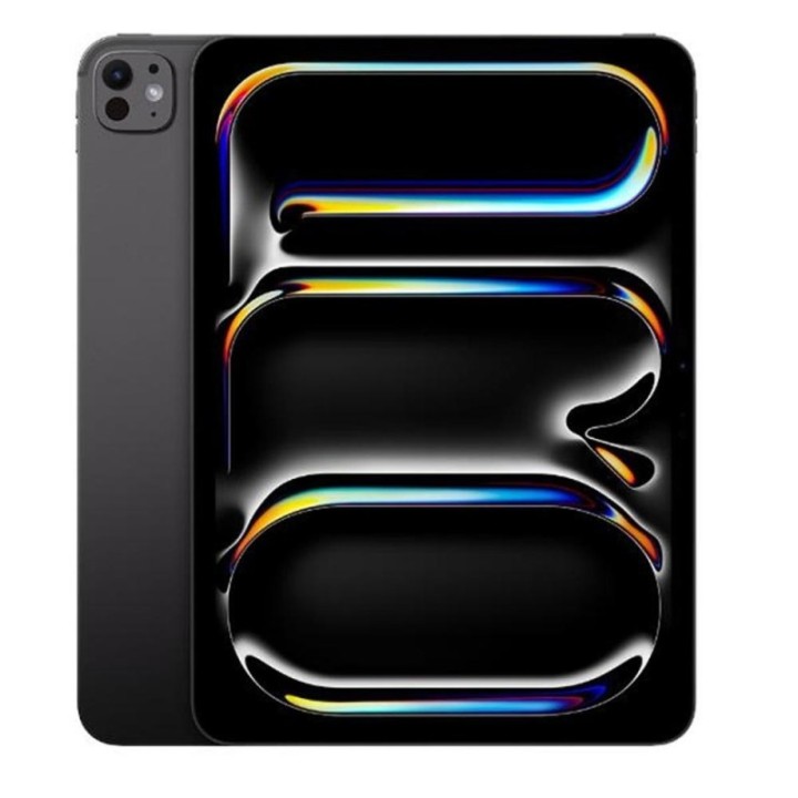 apple apple ipad pro 11 pulgadas 8gb 256gb wifi + cellular space black    chip m4    12 + 5 mpx