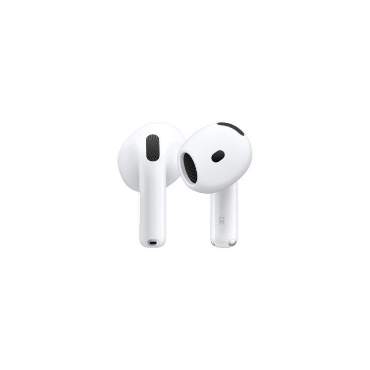 apple auriculares apple airpods 4 inalambrico blanco cancelacion de ruido