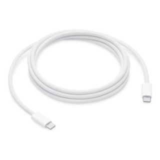 apple cable usb tipo c apple 2m   macho   macho   blanco