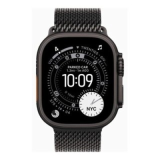 apple smartwatch apple watch ultra 3 gps + cellular 49mm black titanium case  black titanium mila