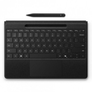 microsoft teclado microsoft surface type cover pro flex + pen para surface pro 10 negro
