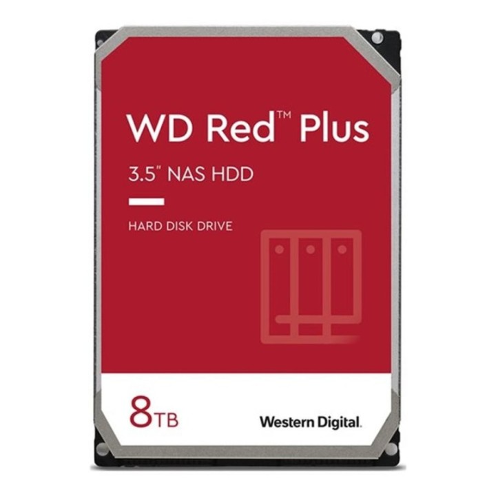 western digital wd disco duro interno hdd wd western digital red plus wd80efpx 8tb 3.5 pulgadas sata
