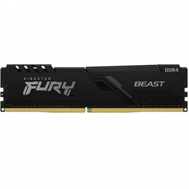 kingston memoria ram ddr4 16gb kingston   3600mhz   pc4 28800   fury beast negro   cl 18   1.35v