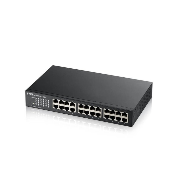 zyxel switch 24 puertos zyxel gigabit ethernet no gestionable v3