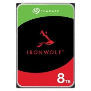 seagate disco duro interno hdd seagate ironwolf nas st8000vn002 8tb 3.5 pulgadas 5400rpm    256mb