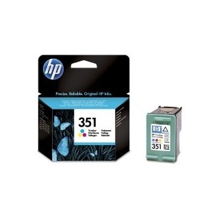 hp cartucho tinta hp 351 cb337ee tricolor 3.5ml j5700    c5200    c4200