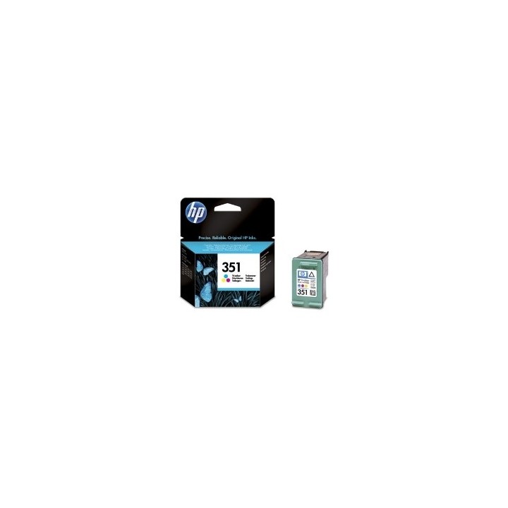 hp cartucho tinta hp 351 cb337ee tricolor 3.5ml j5700    c5200    c4200