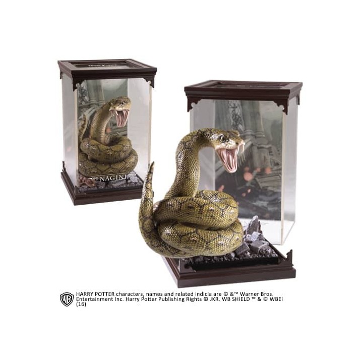 the noble collection figura the noble collection harry potter criaturas magicas serpiente nagini