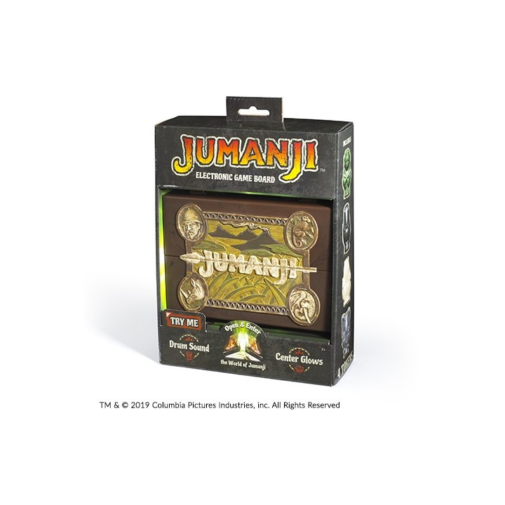 the noble collection tablero electronico the noble collection jumanji  version miniatura