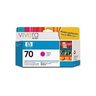 hp cartucho tinta hp 70 c9453a magenta 130ml z2100    z3100    z3200