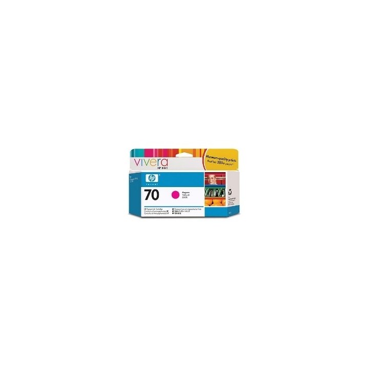 hp cartucho tinta hp 70 c9453a magenta 130ml z2100    z3100    z3200