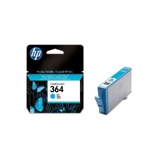 hp cartucho tinta hp 364 cb318ee cian 3ml d5460    b8550    c6380    c5380
