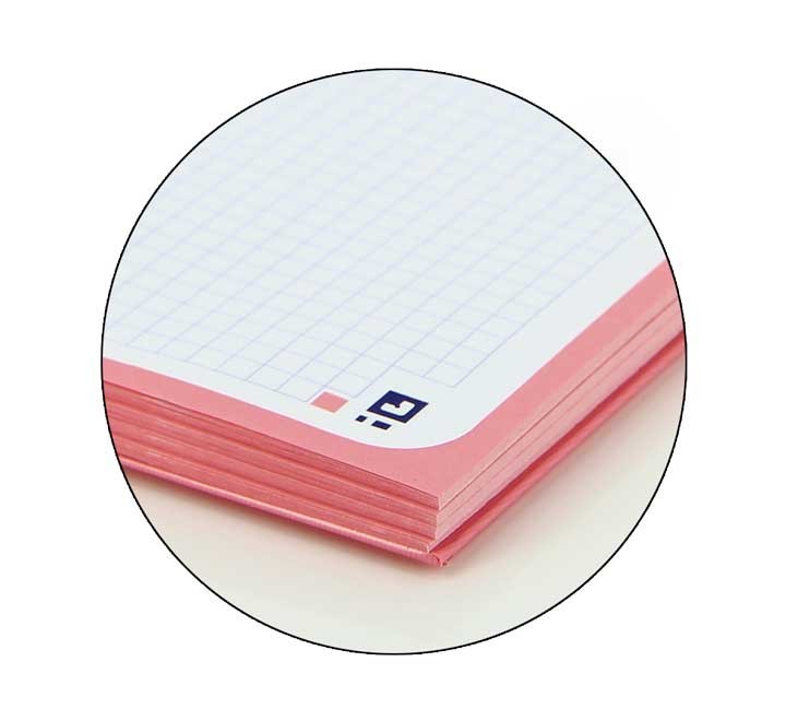 desc.  rec. oxford a4 80h 5x5 rosa chicle