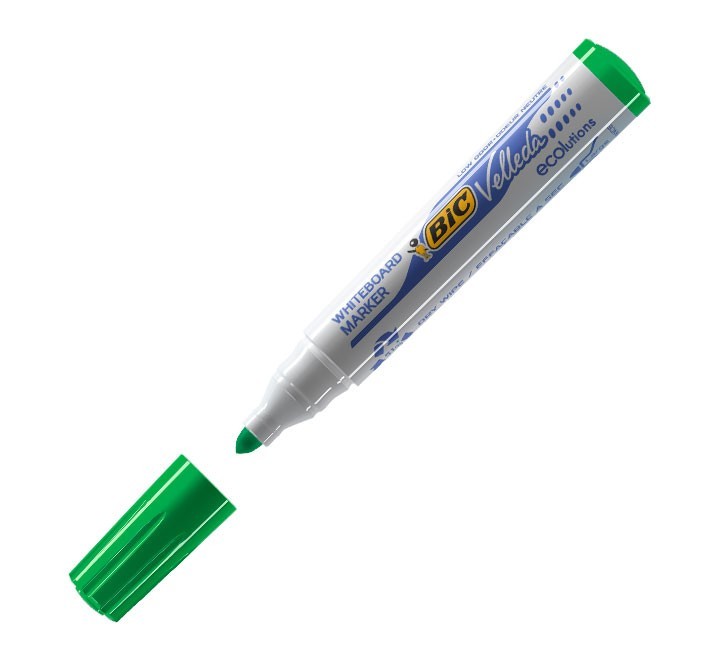 rotulad. piz blanca bic velleda 1701 verde