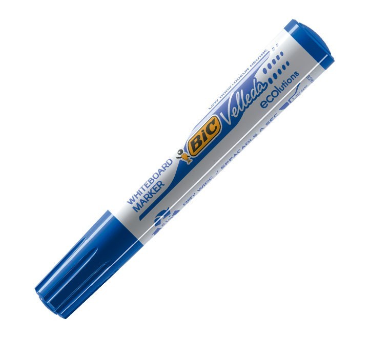 rotulad. piz blanca bic velleda 1701 azul