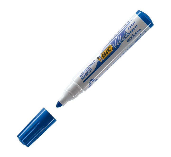 rotulad. piz blanca bic velleda 1701 azul