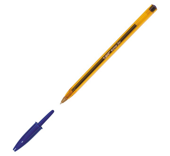 boligrafo bic cristal fine azul 872730