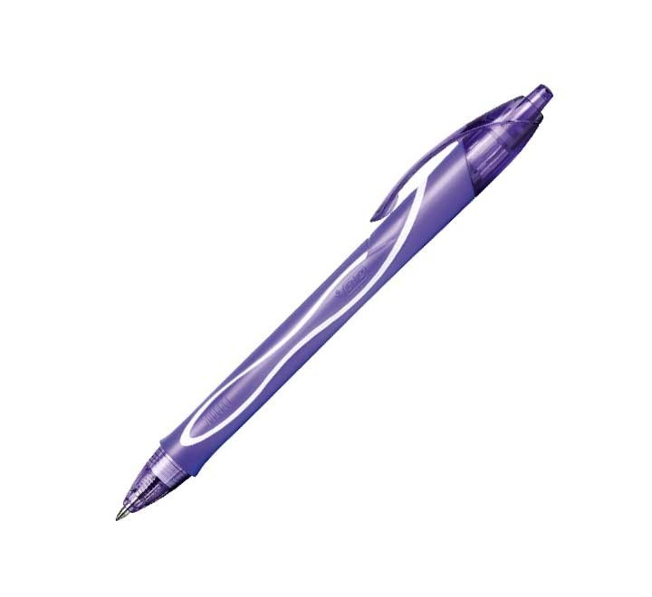 roller bic gelocity gel 0.7mm retr. lila