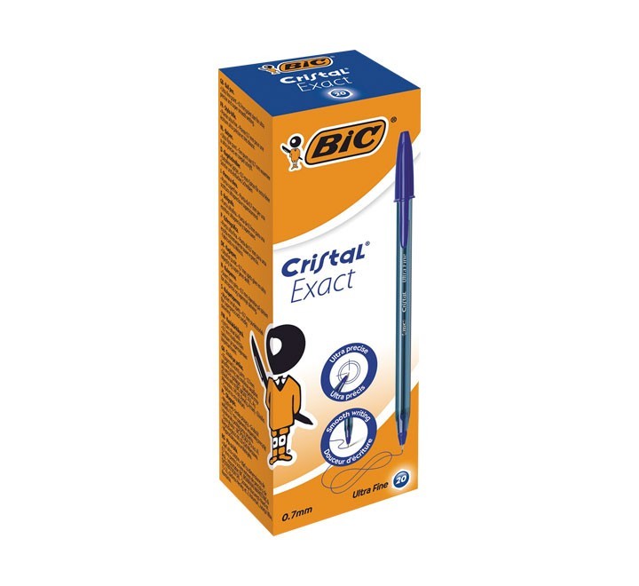 boligrafo bic cristal exact azul 992605