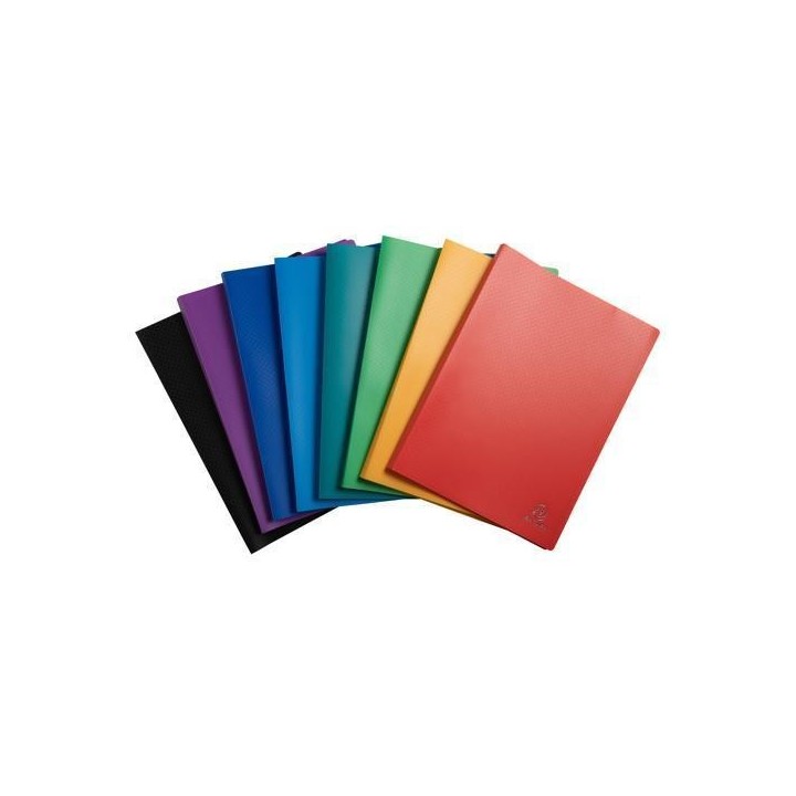 carpeta 20f exacompta personalizable transp. pack  10 unidades