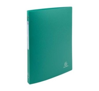 carp. exacompta pp a4 4 15mm flexible verde