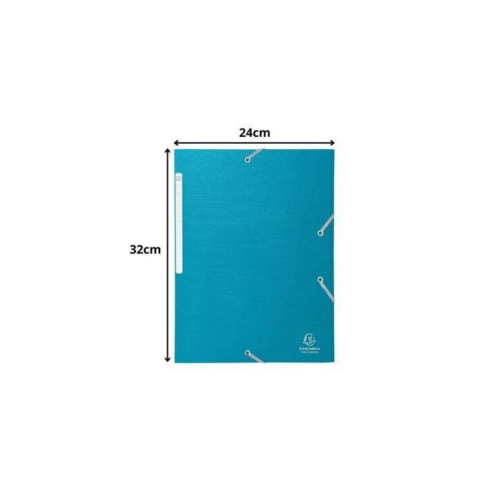 carp. carton 3s + goma a4 teksto stdo pack  24 unidades