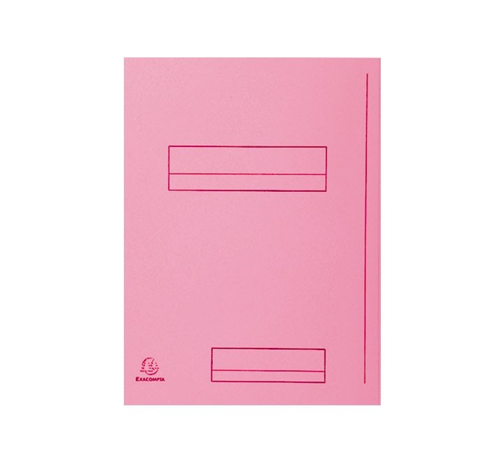 c. 50 subcar. exacompta 2sol. a4 forever 290gr roj