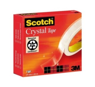 cinta adh. scotch crystal 19mmx66m