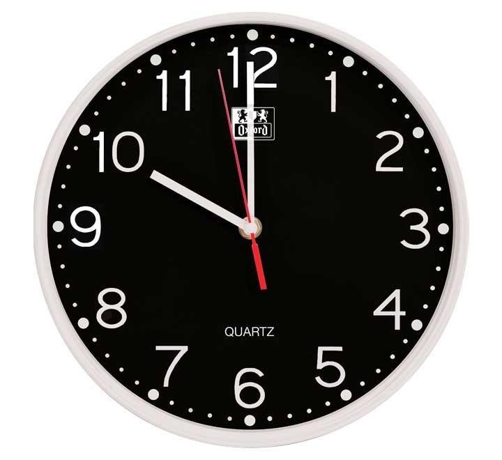 reloj pared oxford calm 25cm negro 400173572