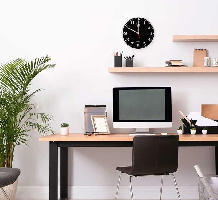 reloj pared oxford calm 25cm negro 400173572